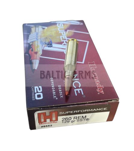 Hornady .260 Remington 129 gr SST SPF